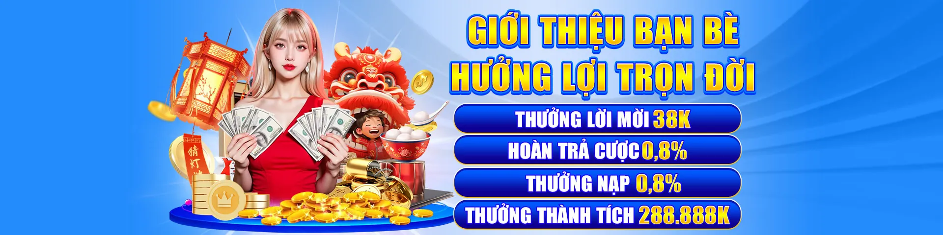 Thưởng sinh nhật 99Vina